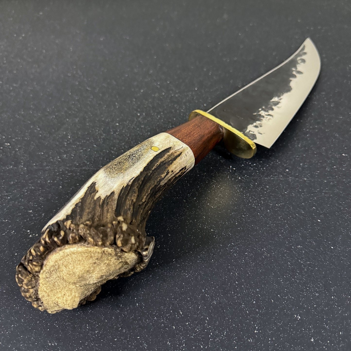 Cuchillo Parrillero 40cm con Funda de Cuero "Tucúquere"