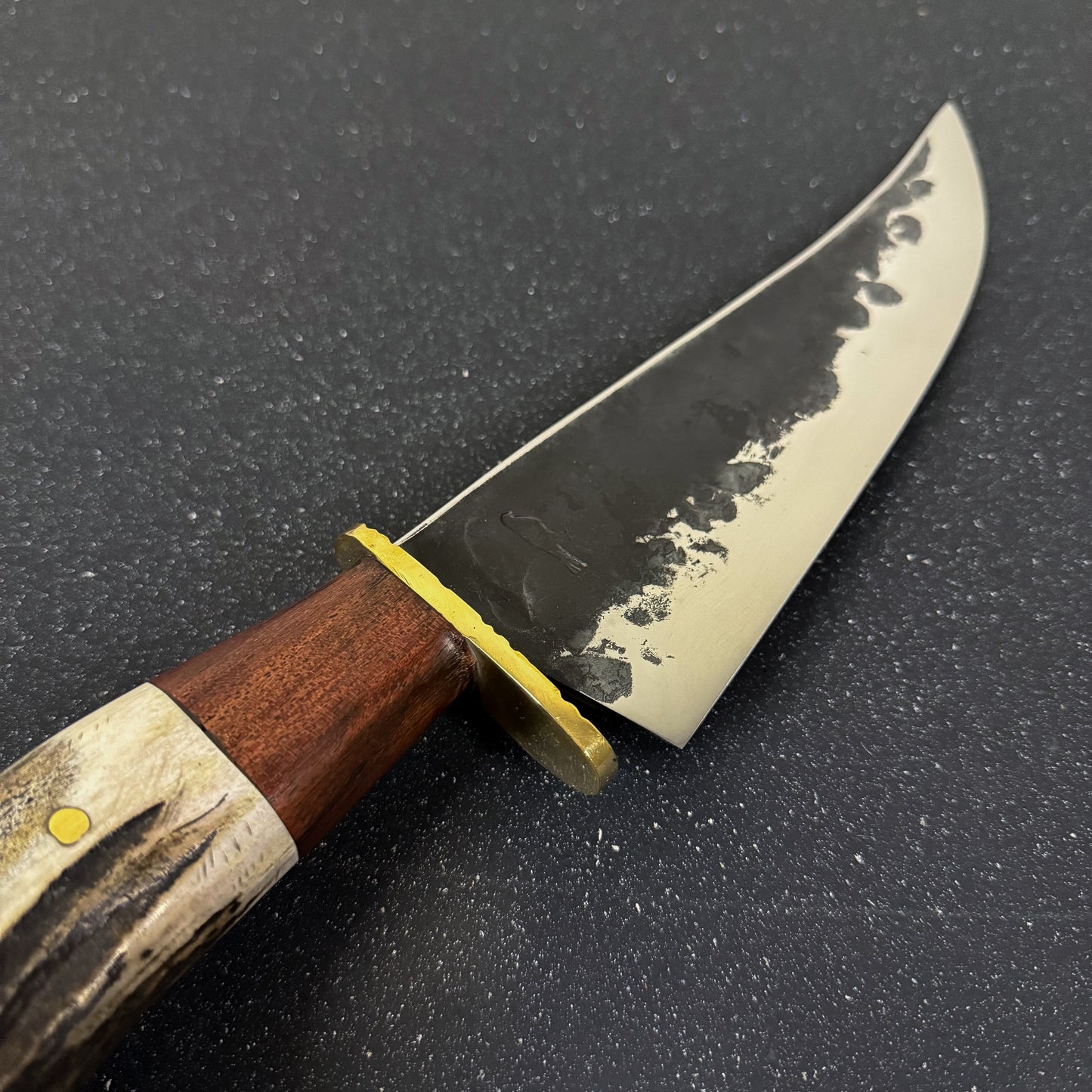Cuchillo Parrillero 40cm con Funda de Cuero "Tucúquere"