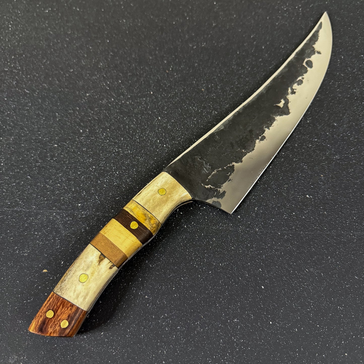 Cuchillo Parrillero 36cm con Funda de Cuero "Tucúquere"