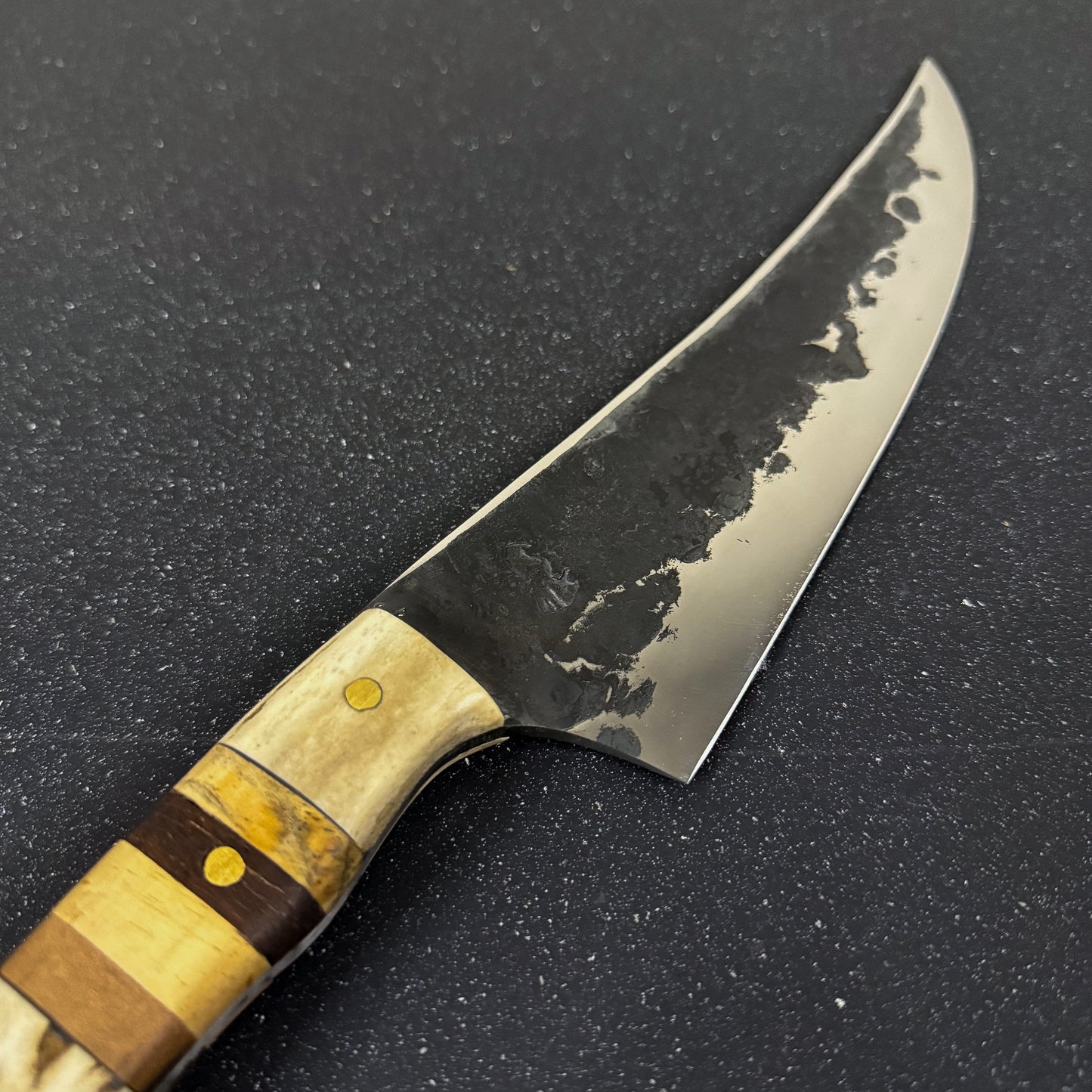 Cuchillo Parrillero 36cm con Funda de Cuero "Tucúquere"