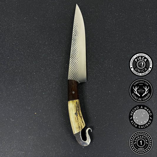 Cuchillo Forjado con Escofina 38cm