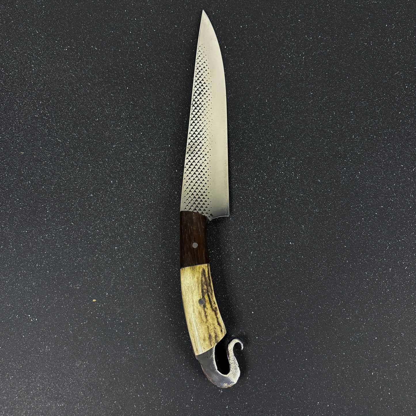 Cuchillo Forjado con Escofina 38cm