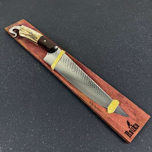 Cuchillo Forjado con Escofina 38cm