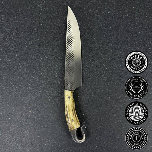 Cuchillo Forjado con Escofina 38cm