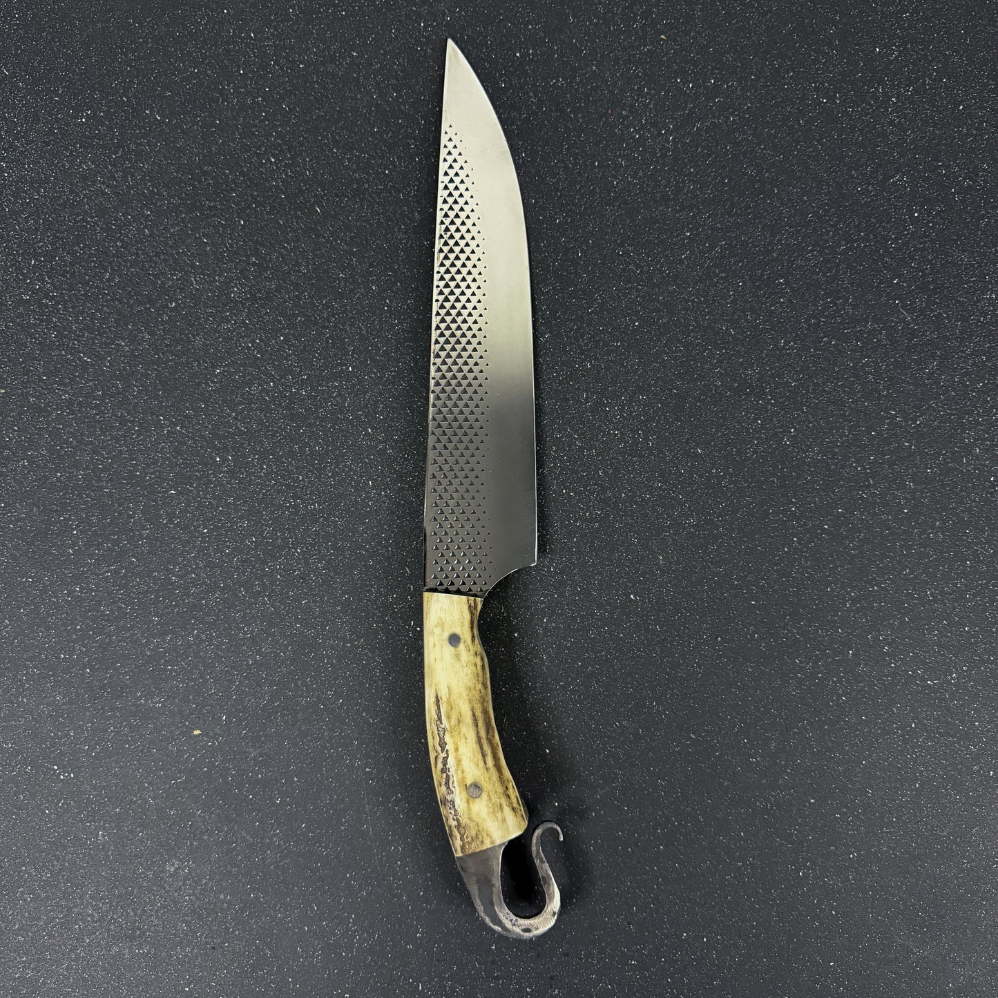 Cuchillo Forjado con Escofina 38cm