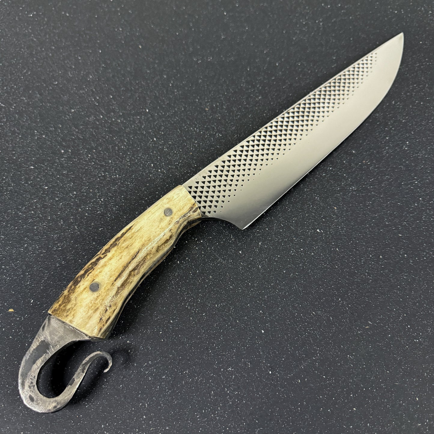 Cuchillo Forjado con Escofina 38cm