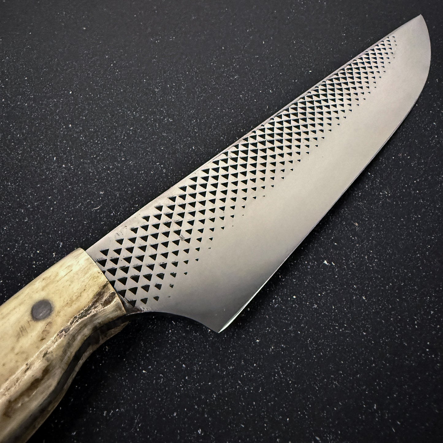 Cuchillo Forjado con Escofina 38cm