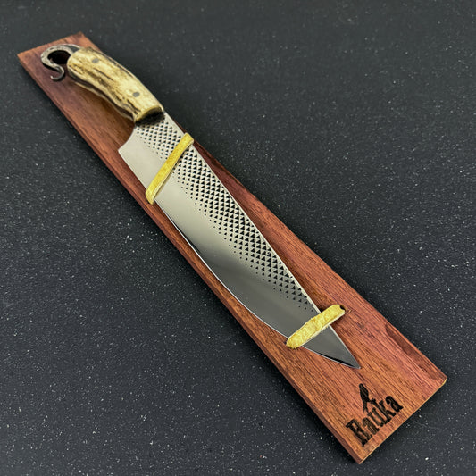 Cuchillo Forjado con Escofina 38cm