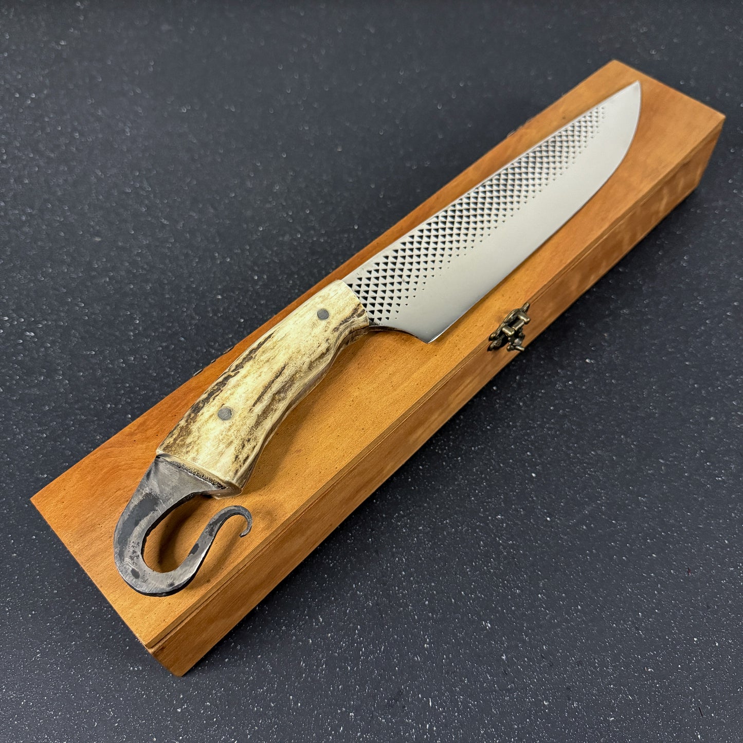 Cuchillo Forjado con Escofina 38cm