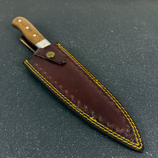 Cuchillo de Cocina acero inoxidable artesanal