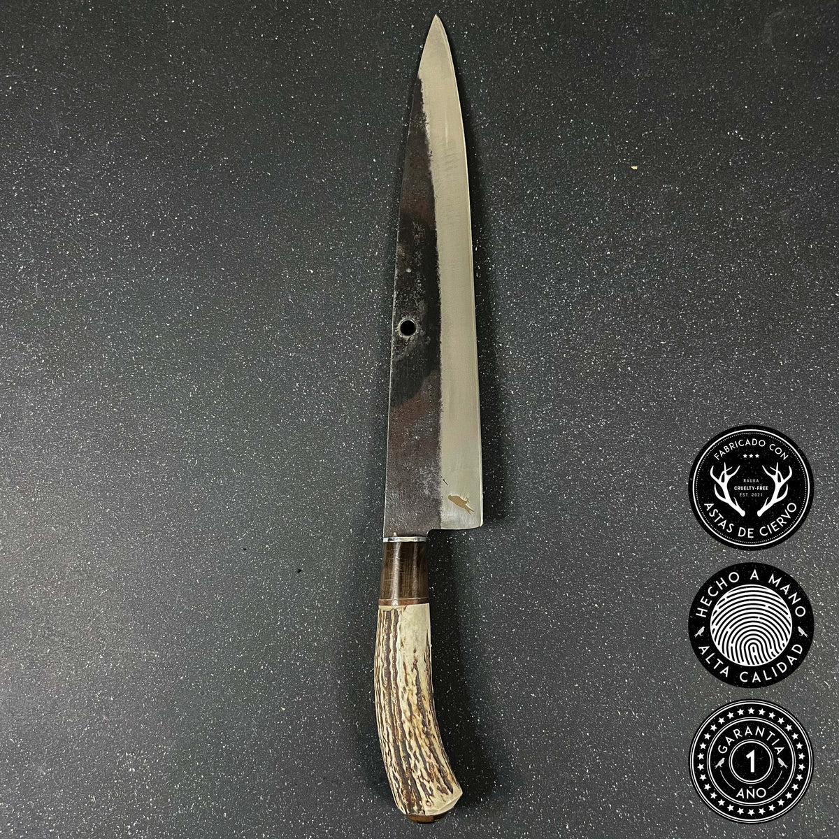 Cuchillo Parrillero Artesanal 44cm "Futaleufú" | Rauka