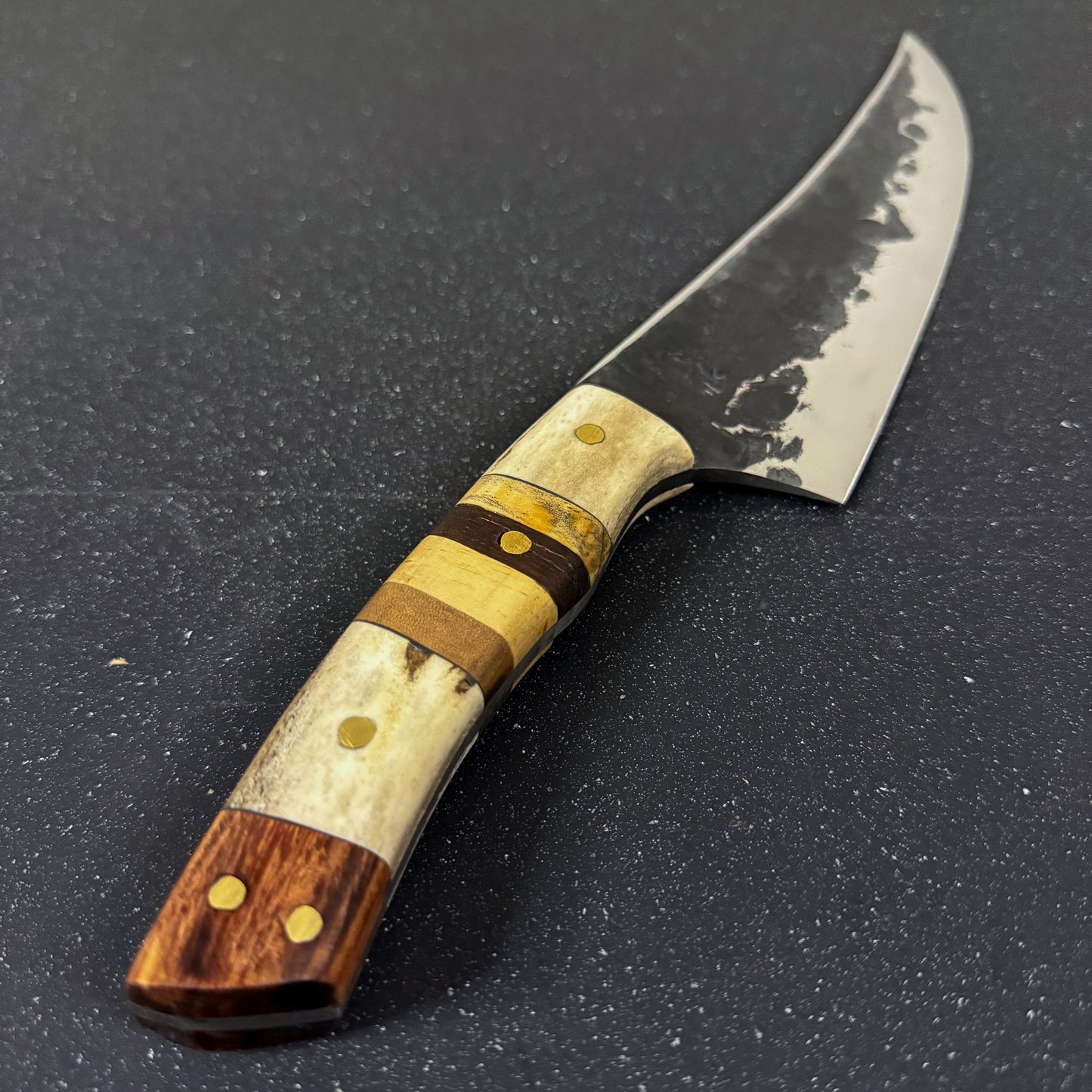 Cuchillo Parrillero 36cm con Funda de Cuero "Tucúquere"