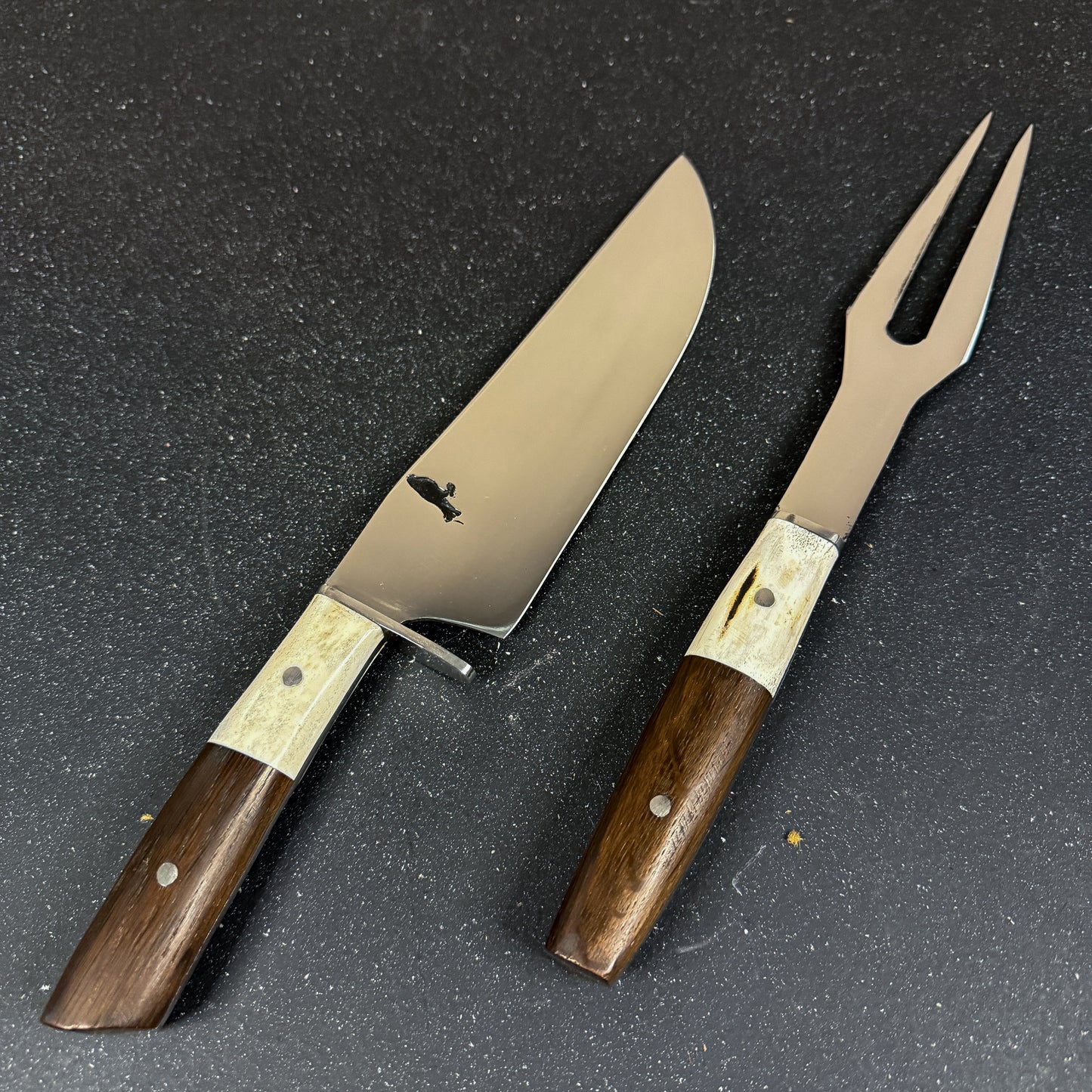 Conjunto Parrillero "Concón" - Cuchillo 32cm + Pincho