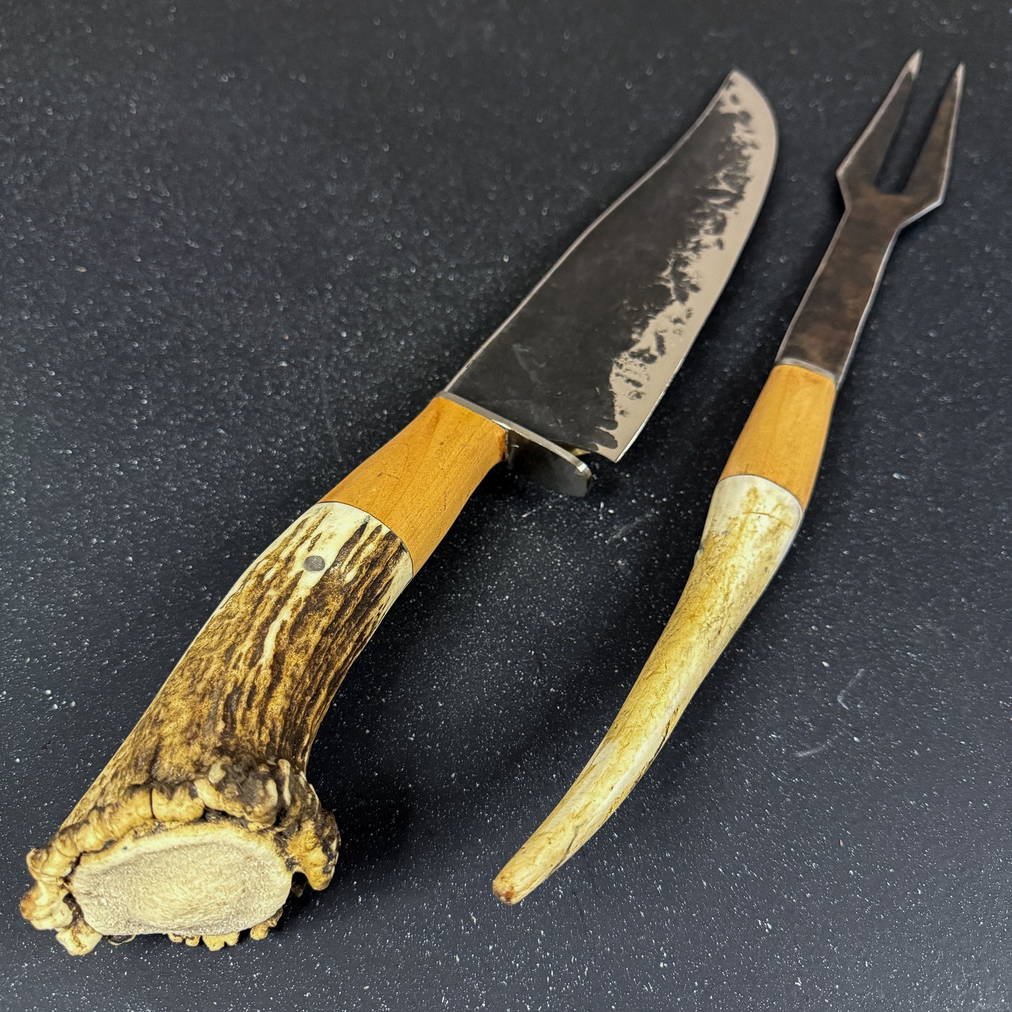 Conjunto Parrillero "Tucúquere" - Cuchillo 40cm + Pincho