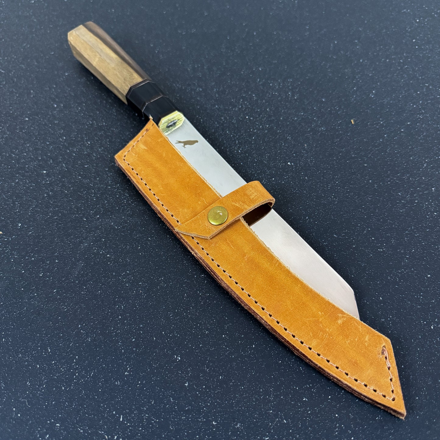 Cuchillo de Cocina Santoku 33cm "Cormorán"