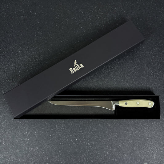 Cuchillo Jamonero de Acero Inoxidable 41cm "Plomo"