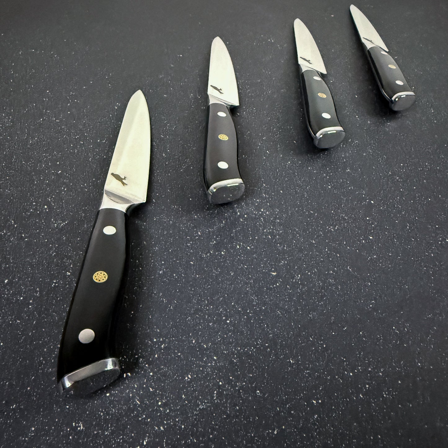 Set de 4 Cuchillos de Mesa Acero Inoxidable 23cm "Lanín"