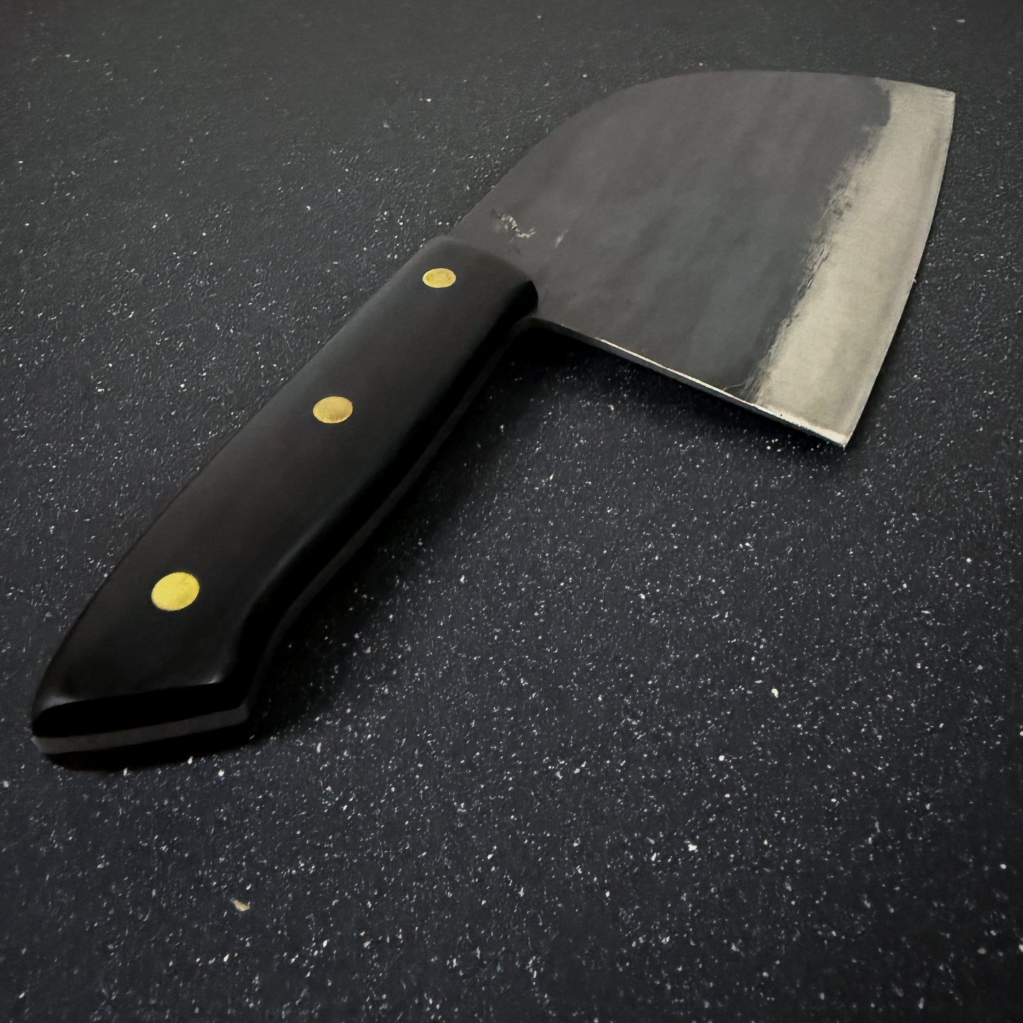 Hacha Serbian de Cocina Forjada Acero al carbono 29cm "Manquehue"