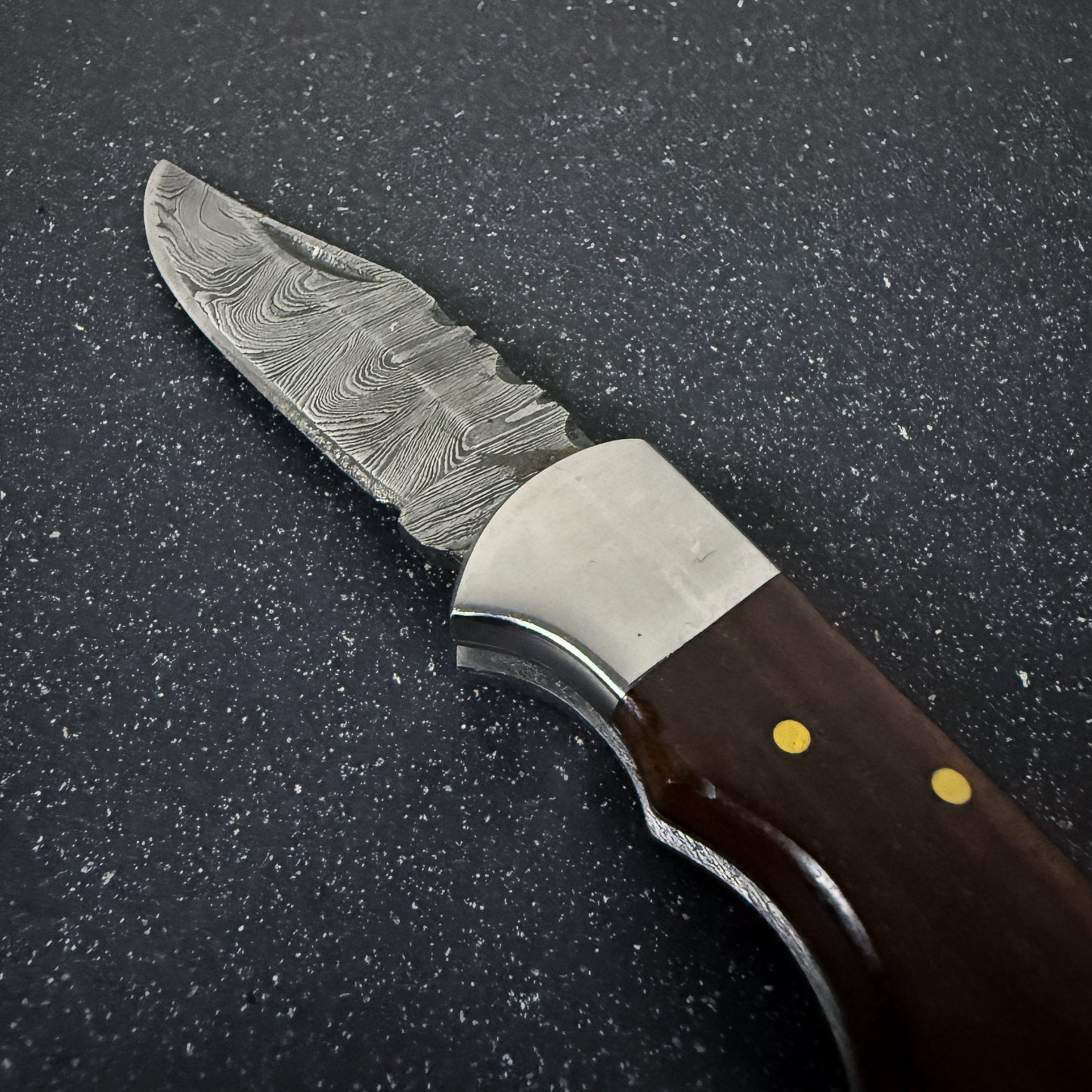 Navaja de Acero Damasco 20cm “Tancura“