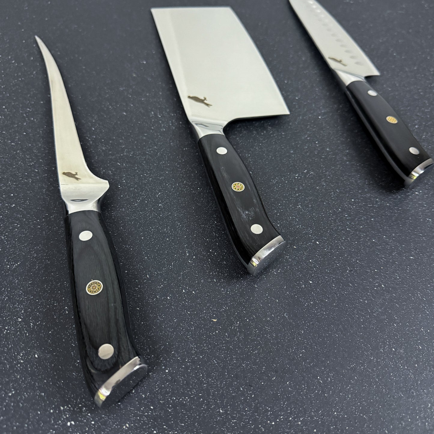Pack 3 Cuchillos de Cocina “Corcovado” / “Tapaca” / “Mocho”