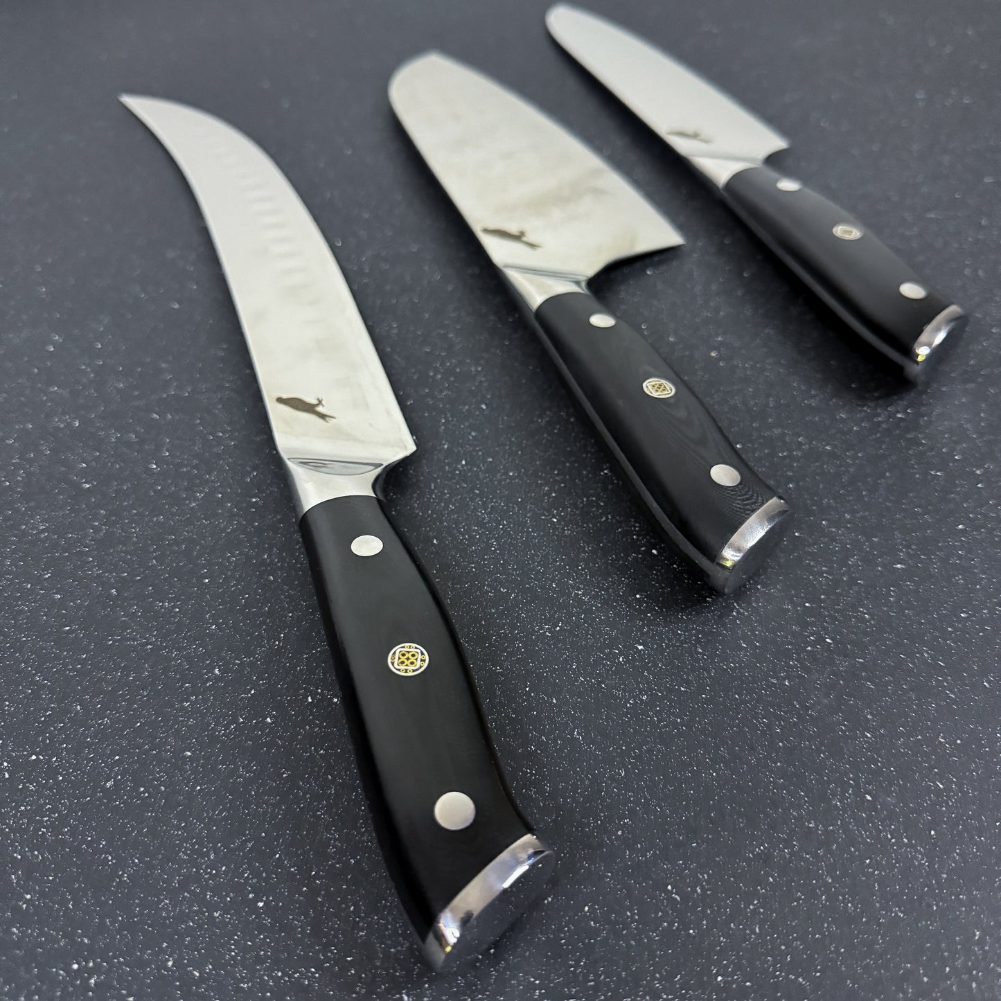 Pack 3 Cuchillos de Cocina "Tronador" / "Arenales" / "Sarmiento"