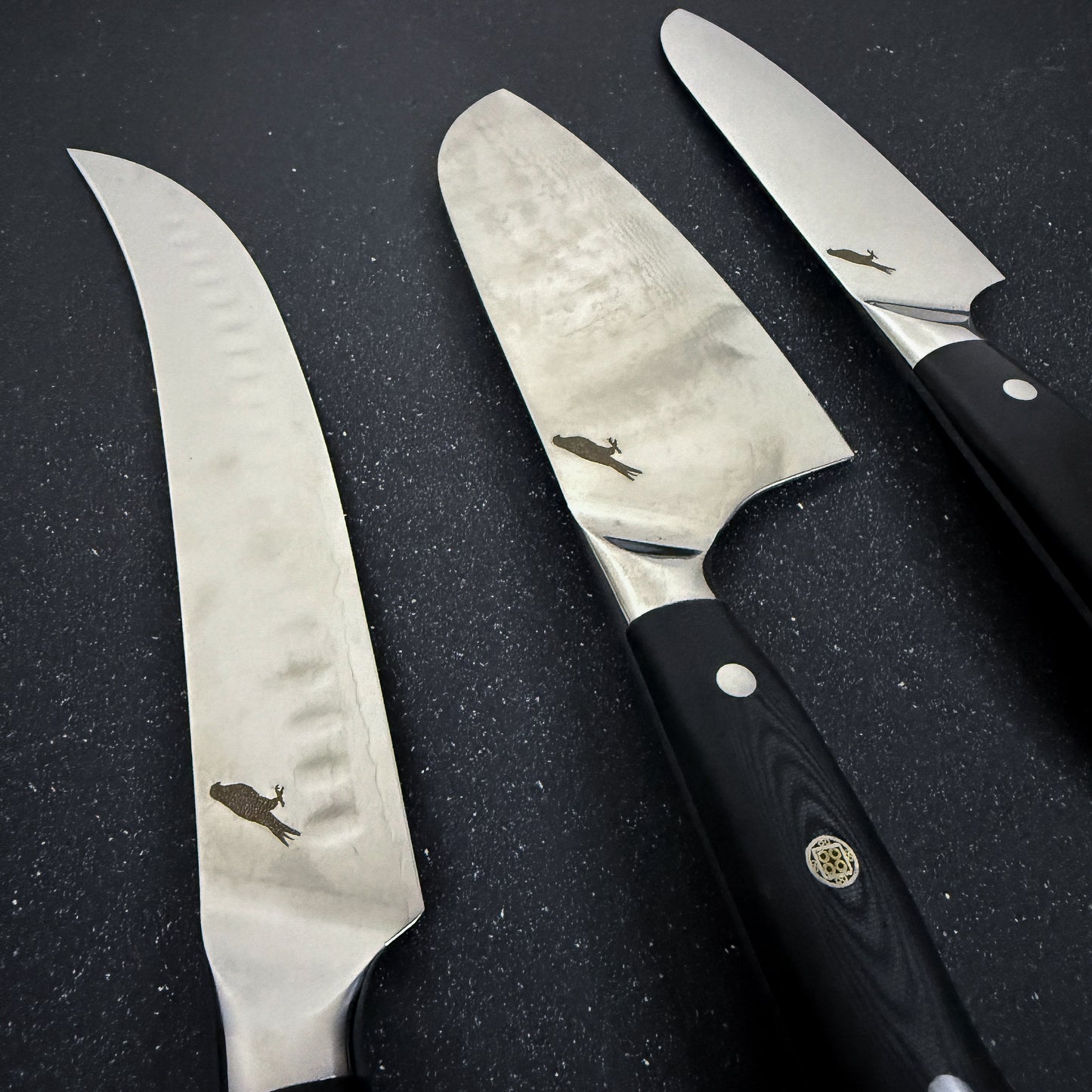 Pack 3 Cuchillos de Cocina "Tronador" / "Arenales" / "Sarmiento"
