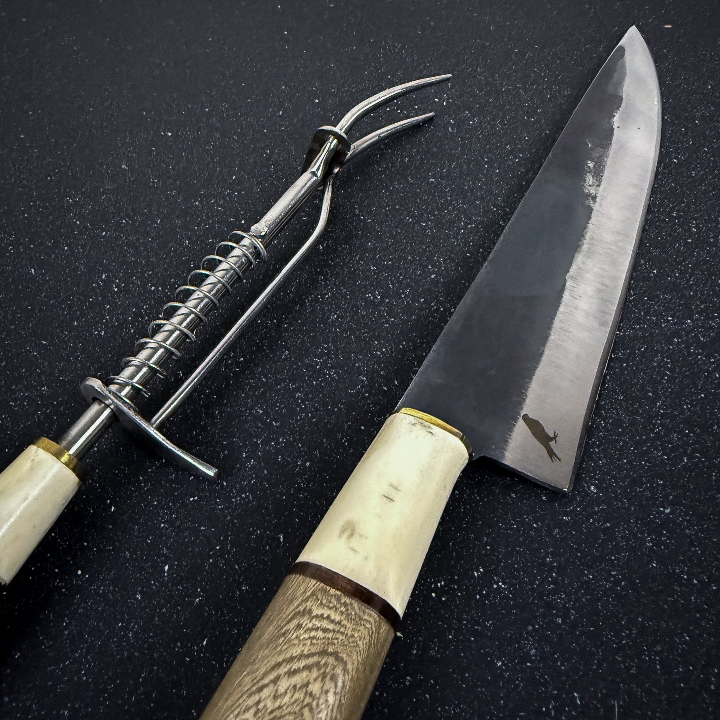 Cuchillo Parrillero 32cm “Culpeo“ + Pincho