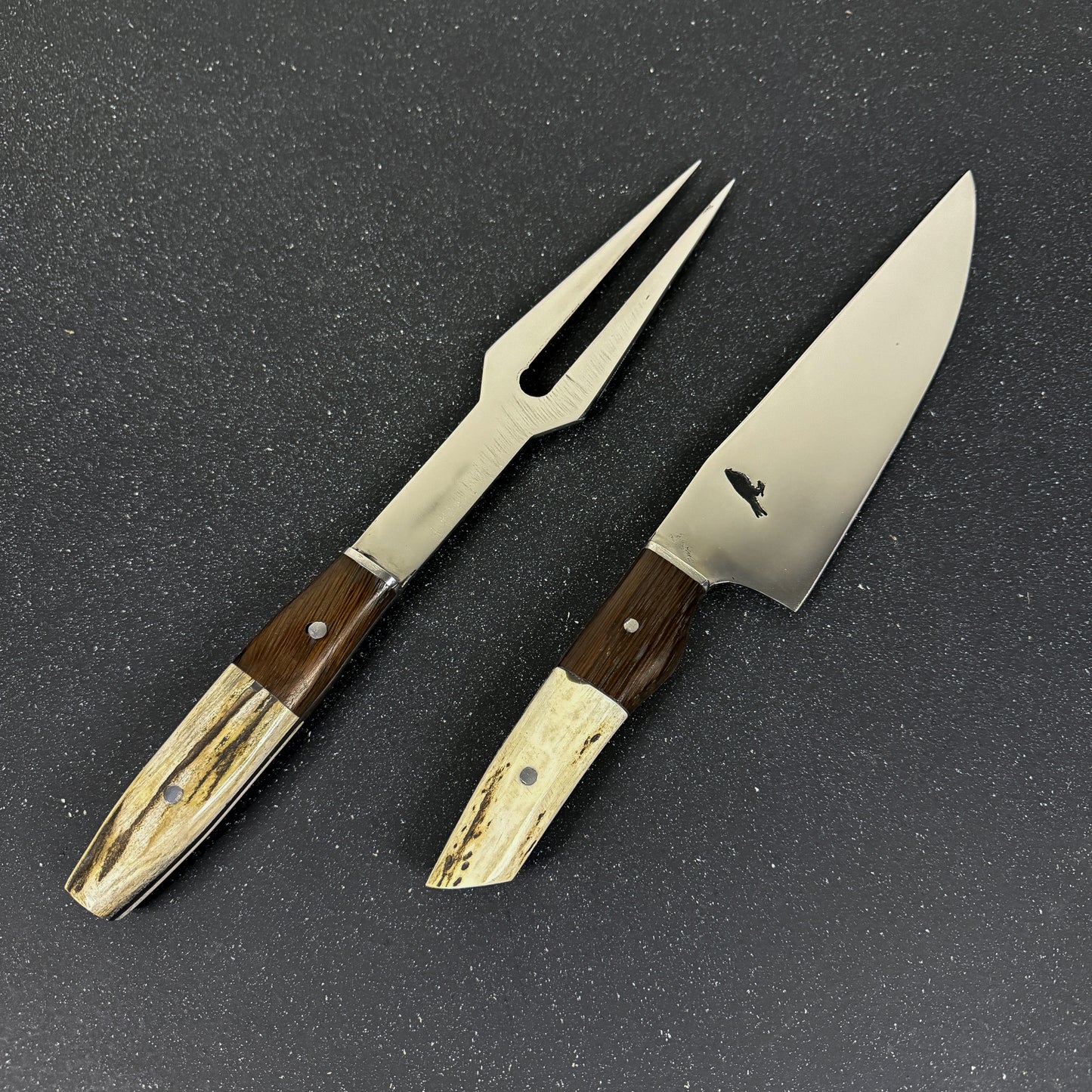 Conjunto Parrillero "Concón" - Cuchillo 32cm + Pincho