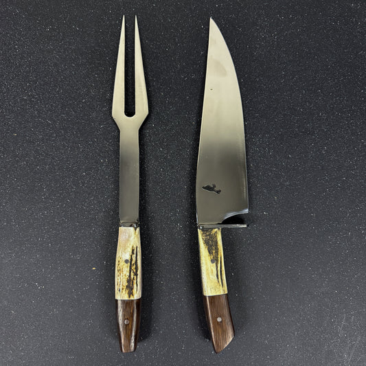 Cuchillo Parrillero 36cm "Tucúquere" + Pincho