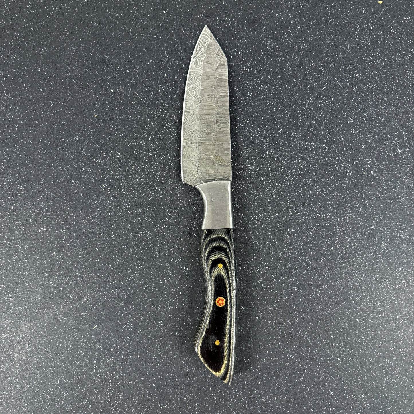 Set de 5 Cuchillos de Cocina de Acero Damasco "Chaltén"