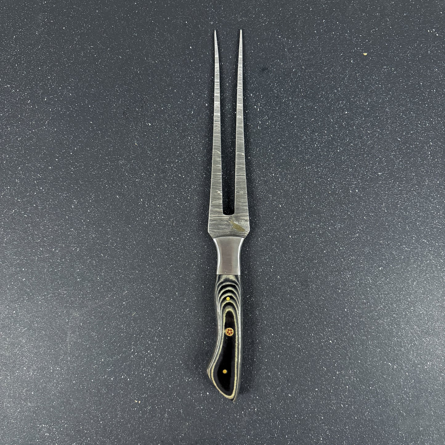 Set de 5 Cuchillos de Cocina de Acero Damasco "Chaltén"