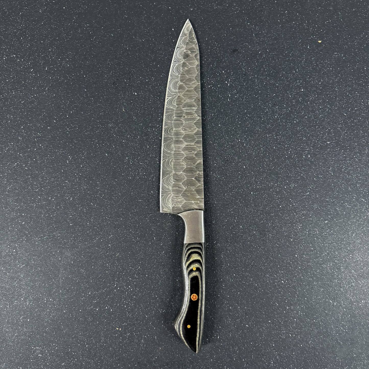 Set de 5 Cuchillos de Cocina de Acero Damasco "Chaltén"