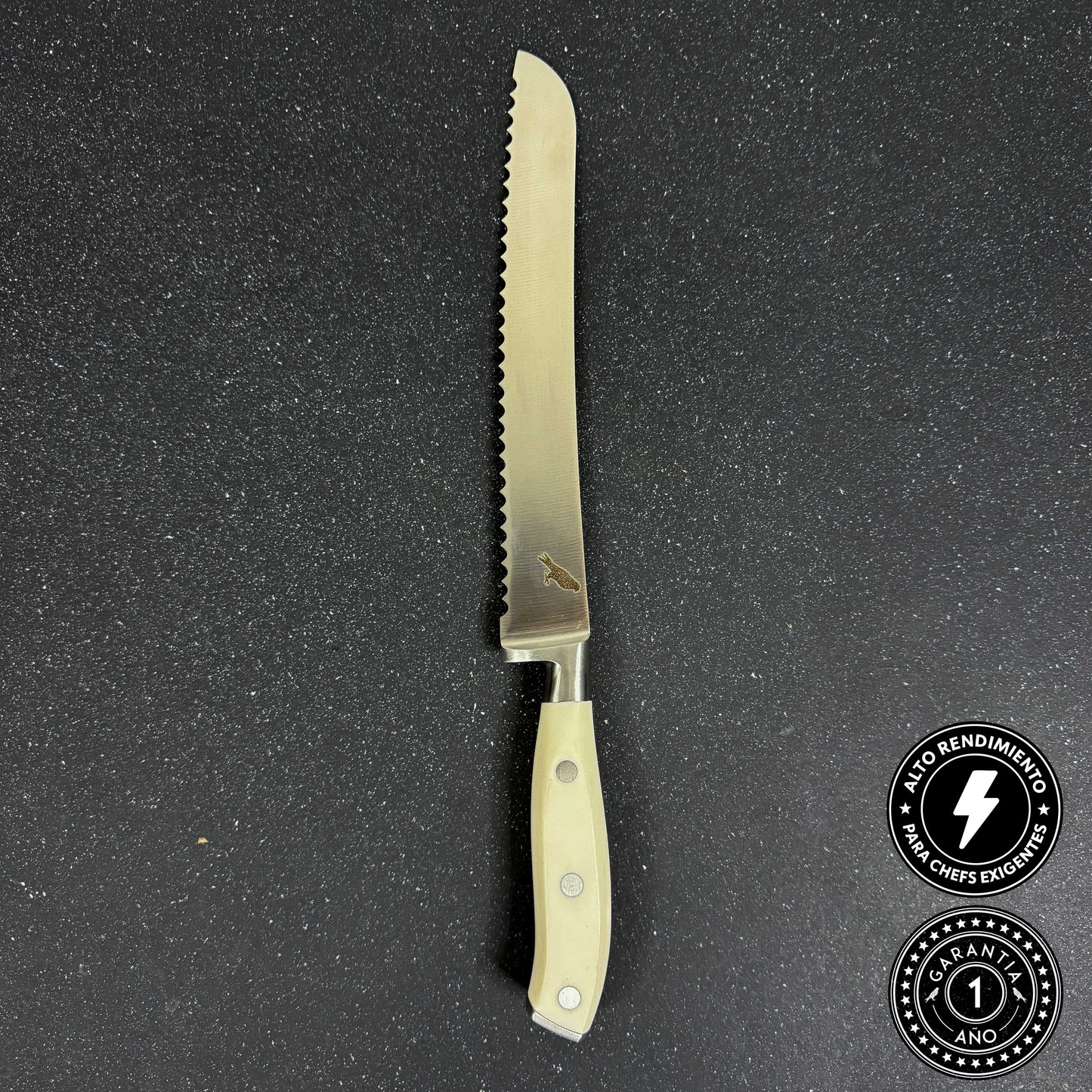 Cuchillo Panero de Acero Inoxidable 32cm "Leonera"
