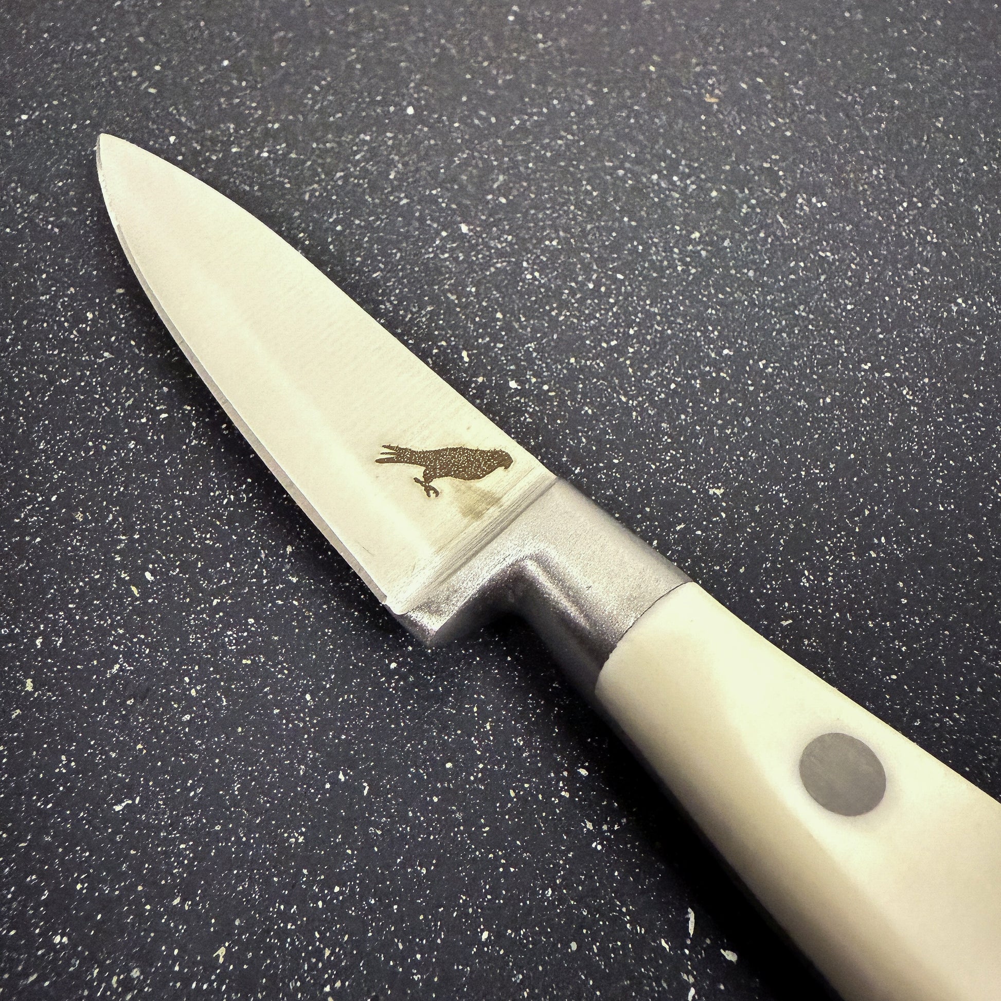 Cuchillo de cocina Rauka Puntilla Blanca para cortes delicados, ideal para frutas y vegetales