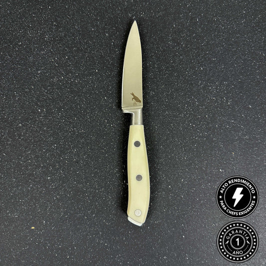 Cuchillo de Cocina de Acero Inoxidable 19cm "Puntilla Blanca"