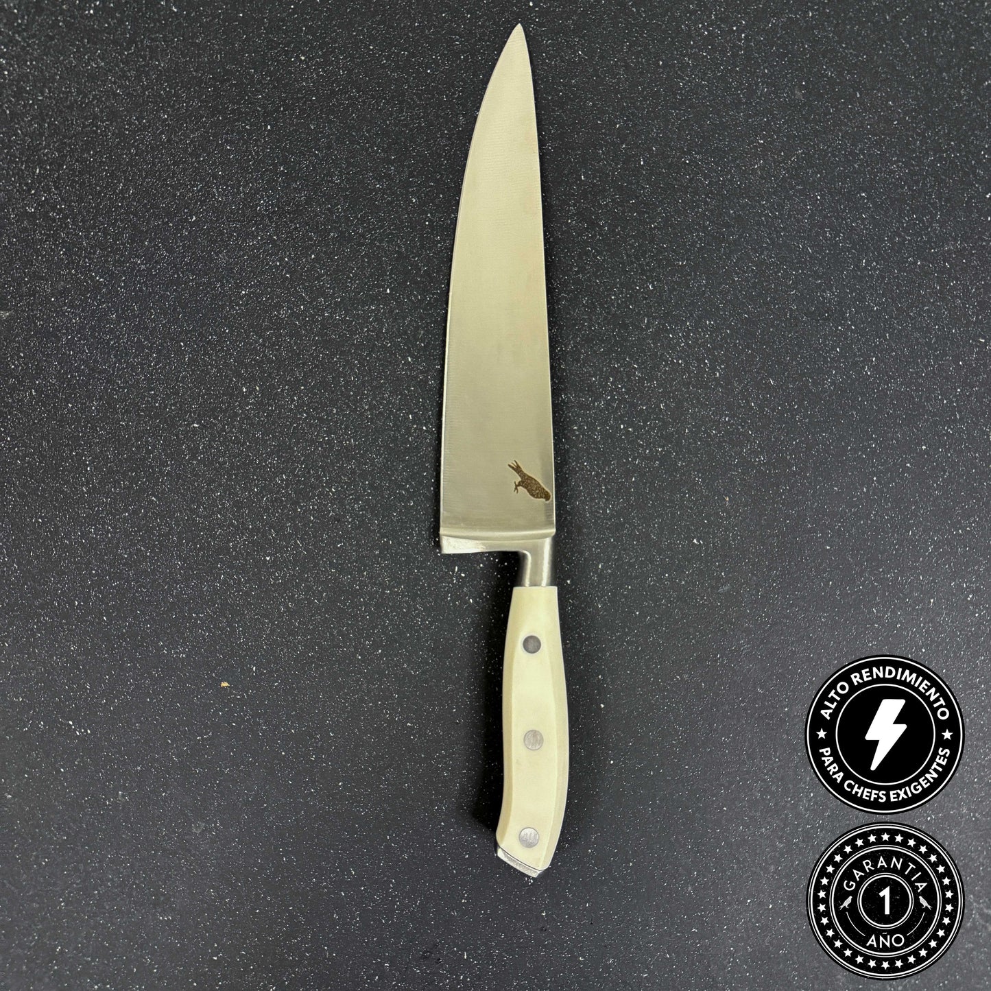 Cuchillo Parrillero de Acero Inoxidable 32,5cm "Provincia"