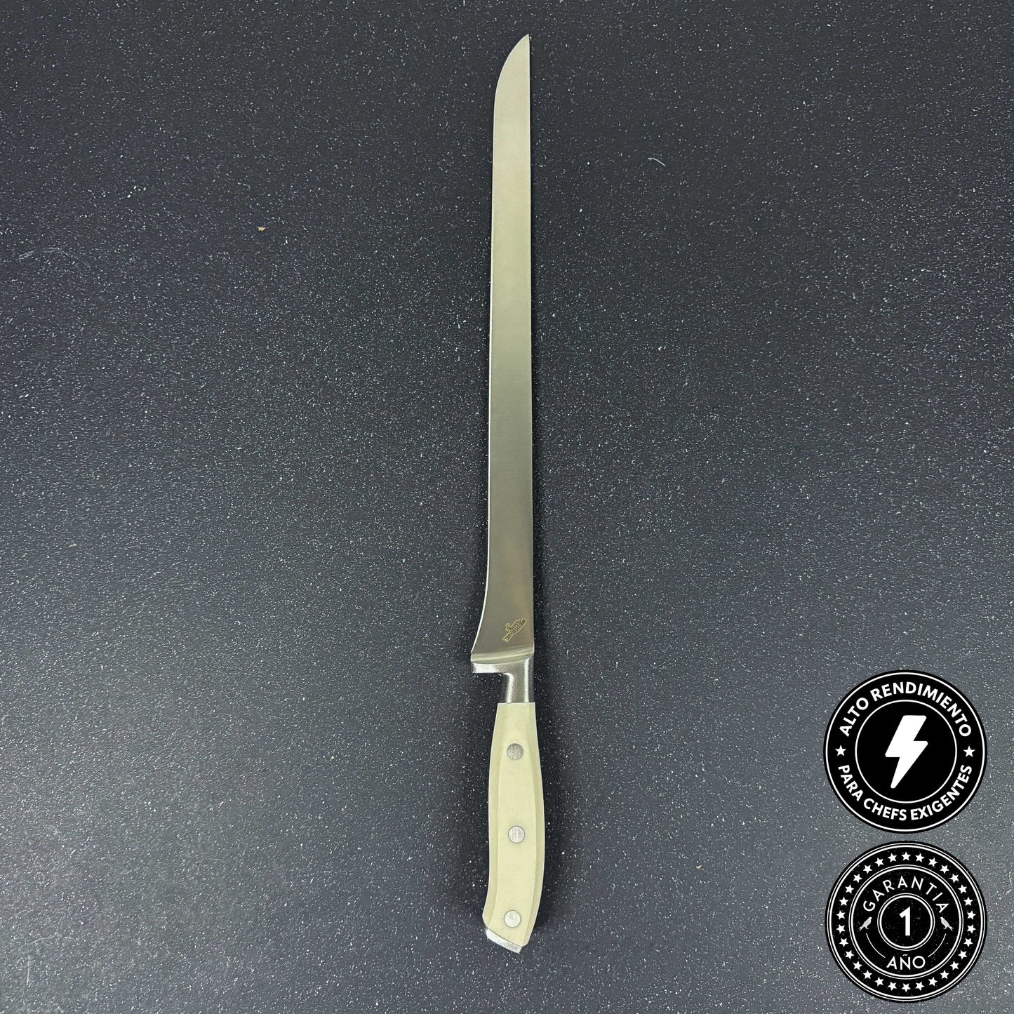 Cuchillo de Jamonero de Acero Inoxidable 41cm "Plomo"