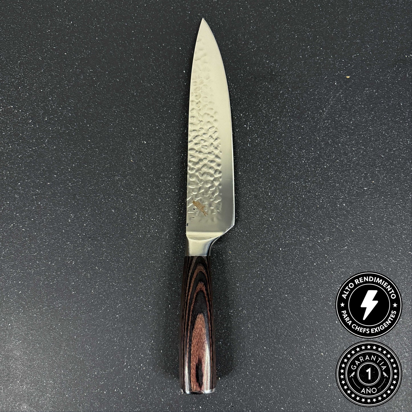 Cuchillo Parrillero de Acero Inoxidable 33cm "Condor" en uso en la cocina