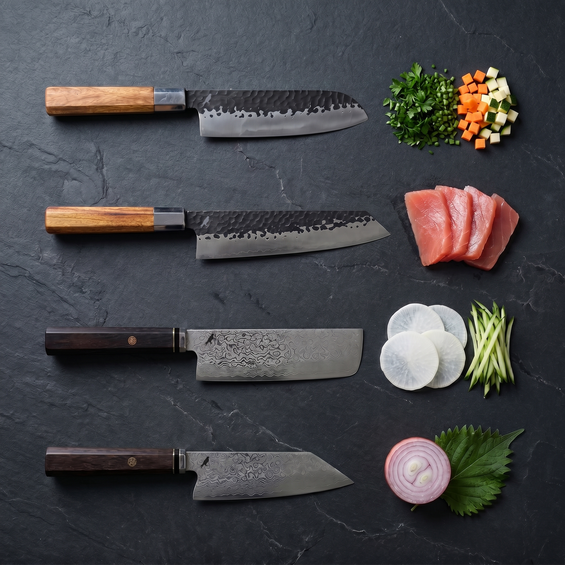 Santoku, kiritsuke, nakiri y bunka: guía para entender los cuchillos japoneses