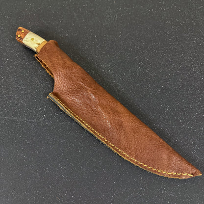 Cuchillo Parrillero 36cm con Funda de Cuero "Tucúquere"