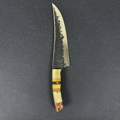 Cuchillo Parrillero 36cm con Funda de Cuero "Tucúquere"