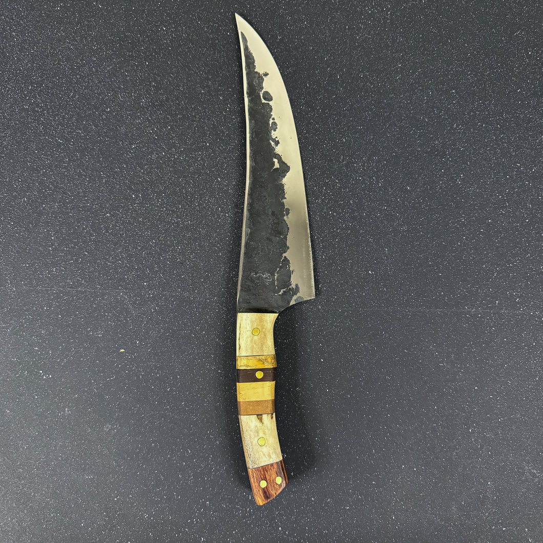 Cuchillo Parrillero 36cm con Funda de Cuero 