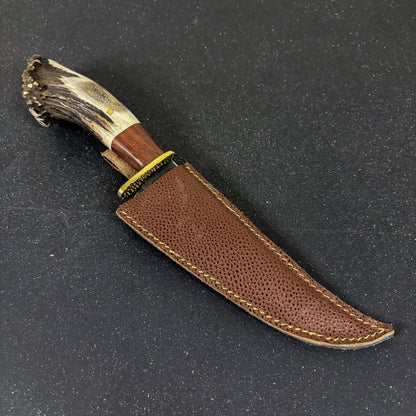 Cuchillo Parrillero 40cm con Funda de Cuero "Tucúquere"