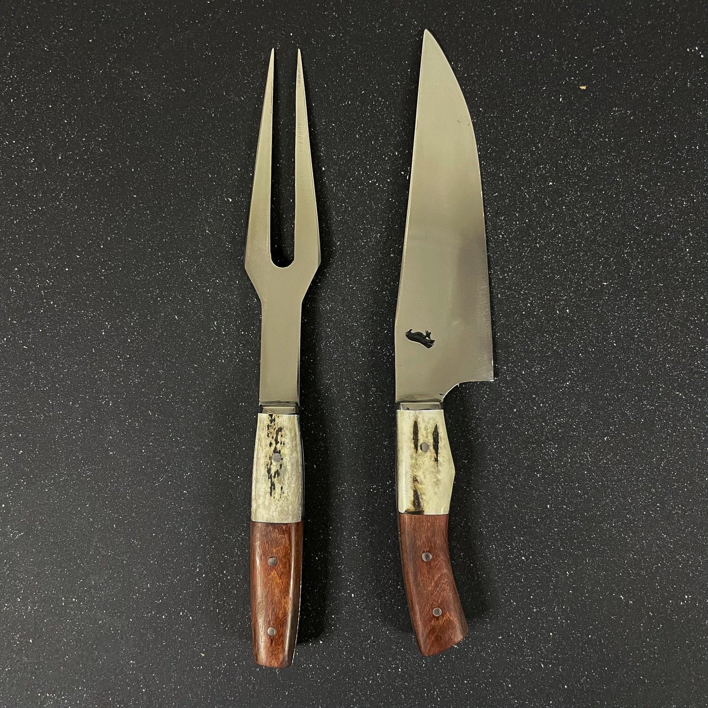 Conjunto Parrillero "Concón" - Cuchillo 32cm + Pincho