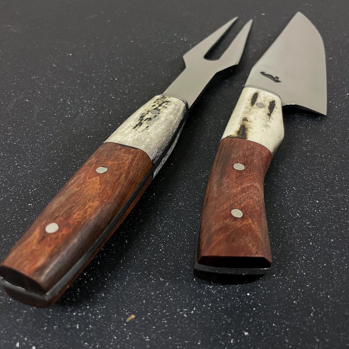 Conjunto Parrillero "Concón" - Cuchillo 32cm + Pincho