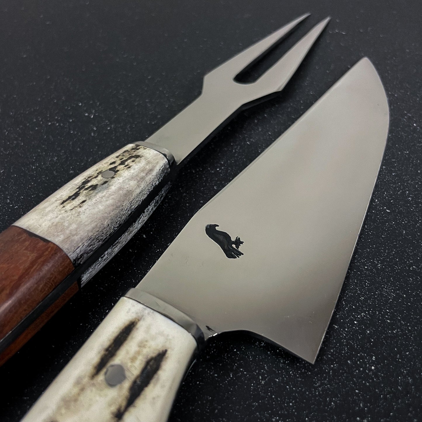 Conjunto Parrillero "Concón" - Cuchillo 32cm + Pincho