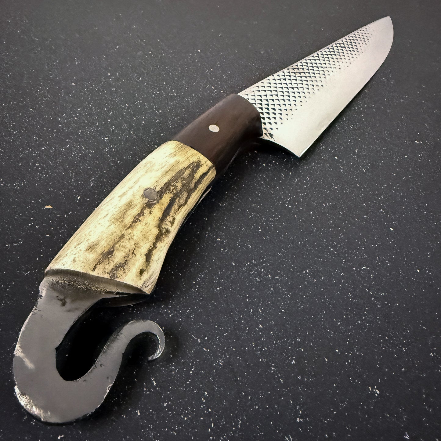 Cuchillo Forjado con Escofina 38cm