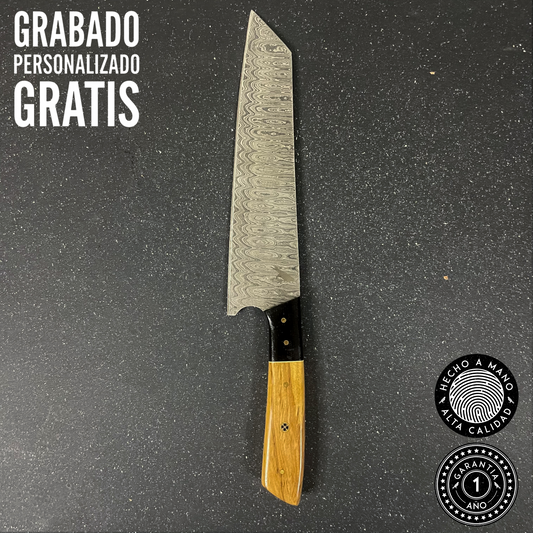 Cuchillo de Cocina Damasco 33cm "Maihue"
