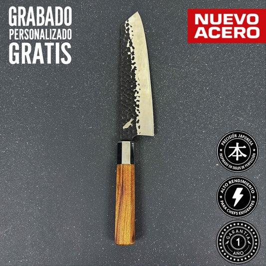 Cuchillo Kiritsuke de Cocina de Acero Inoxidable 35cm "Fuji"
