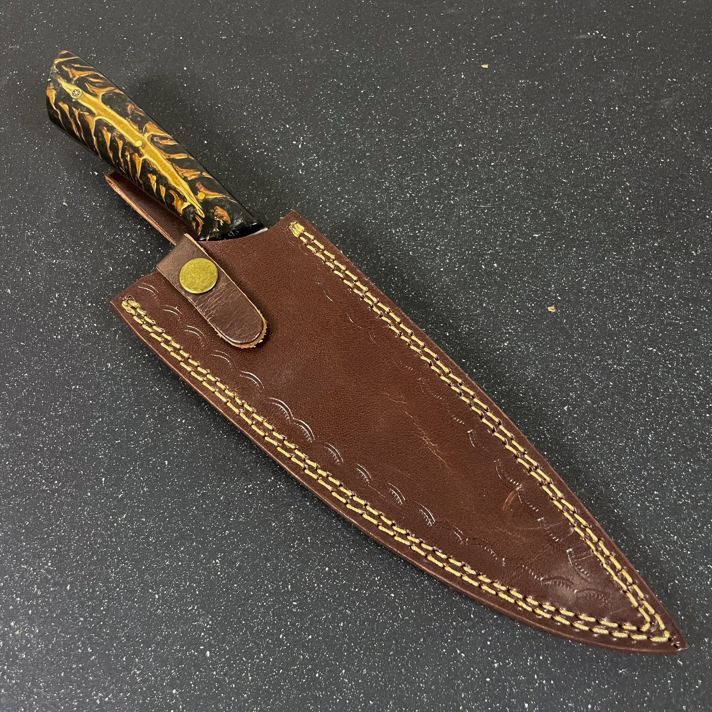 Cuchillo de Cocina de Acero Inox. 31cm "Raiquén"